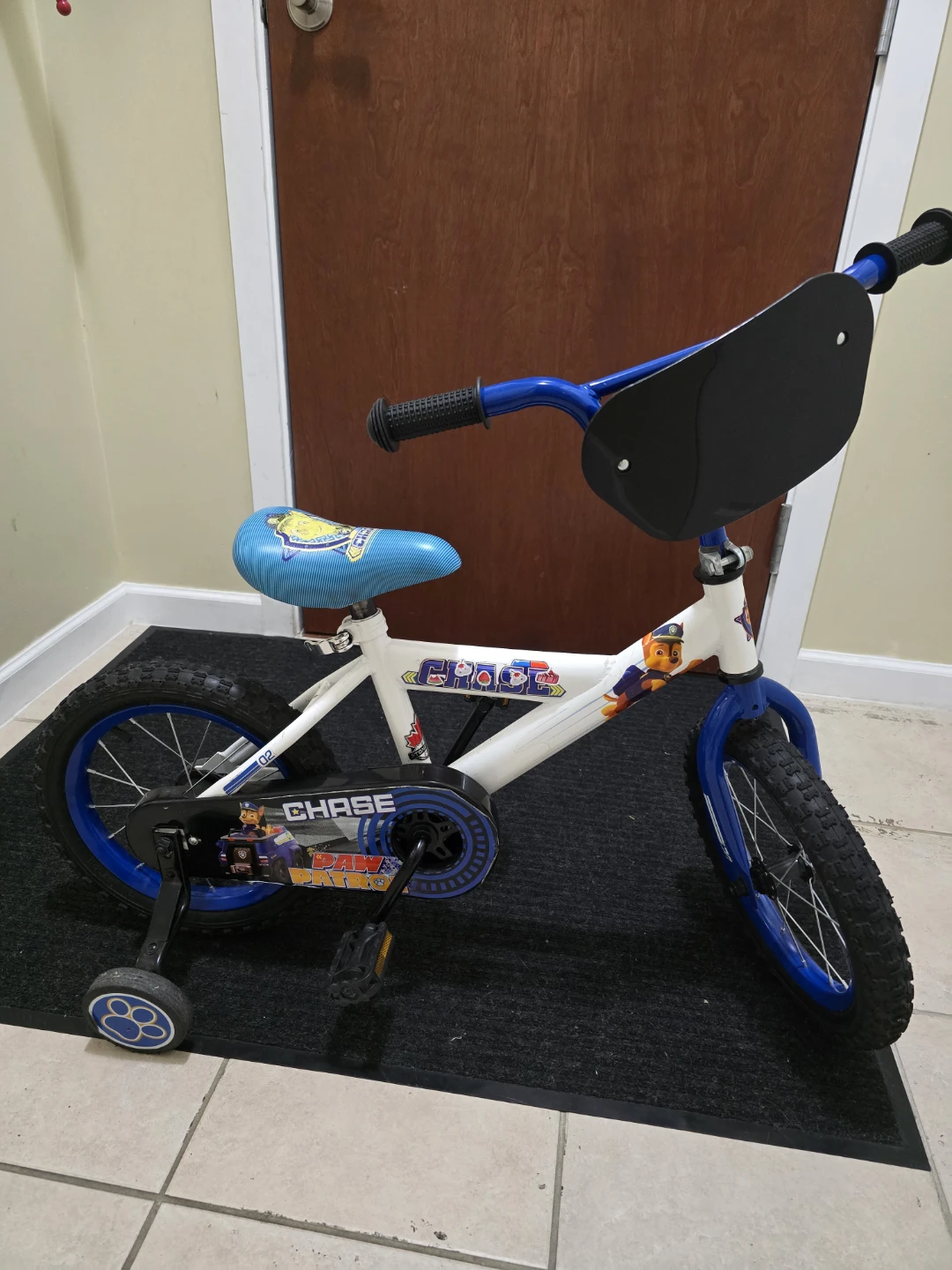Kids Paw Patrol Chase Bicycle - photo 2