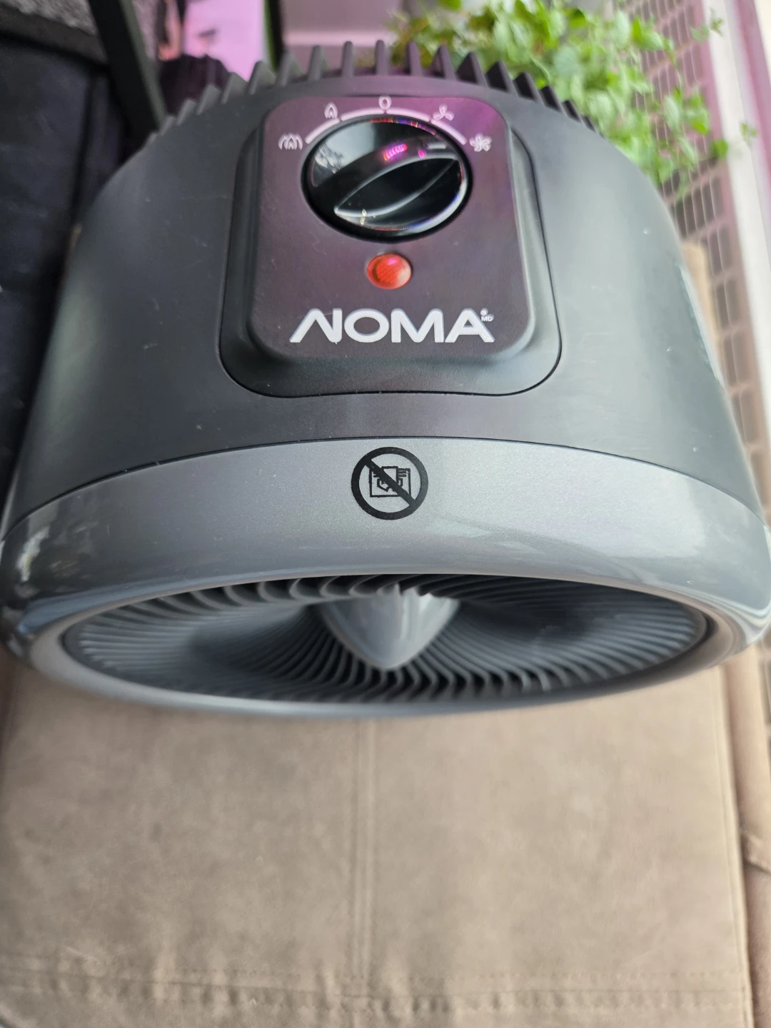 Noma High-Velocity Fan Heater - photo 2