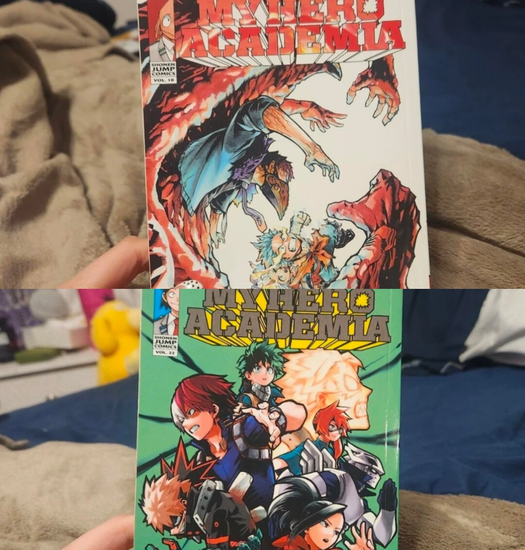 My Hero Academia Manga Volumes 18 & 22