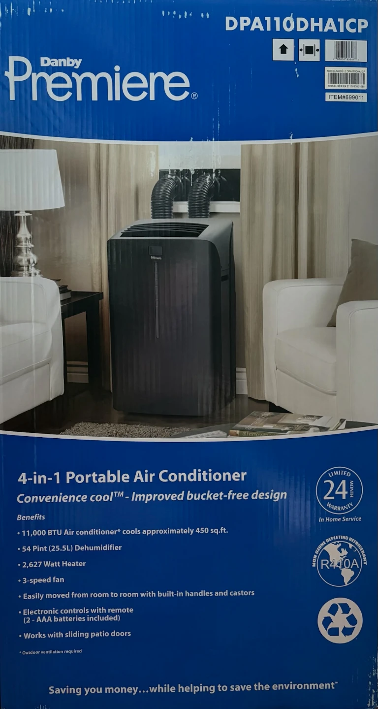Danby Premiere 4-in-1 Portable Air Conditioner