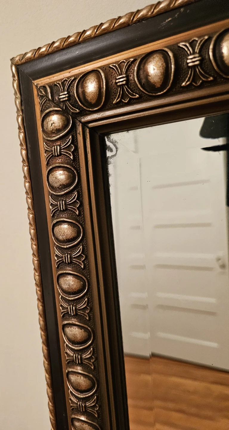 Ornate Vintage Mirror / vertical or horizontal - photo 4