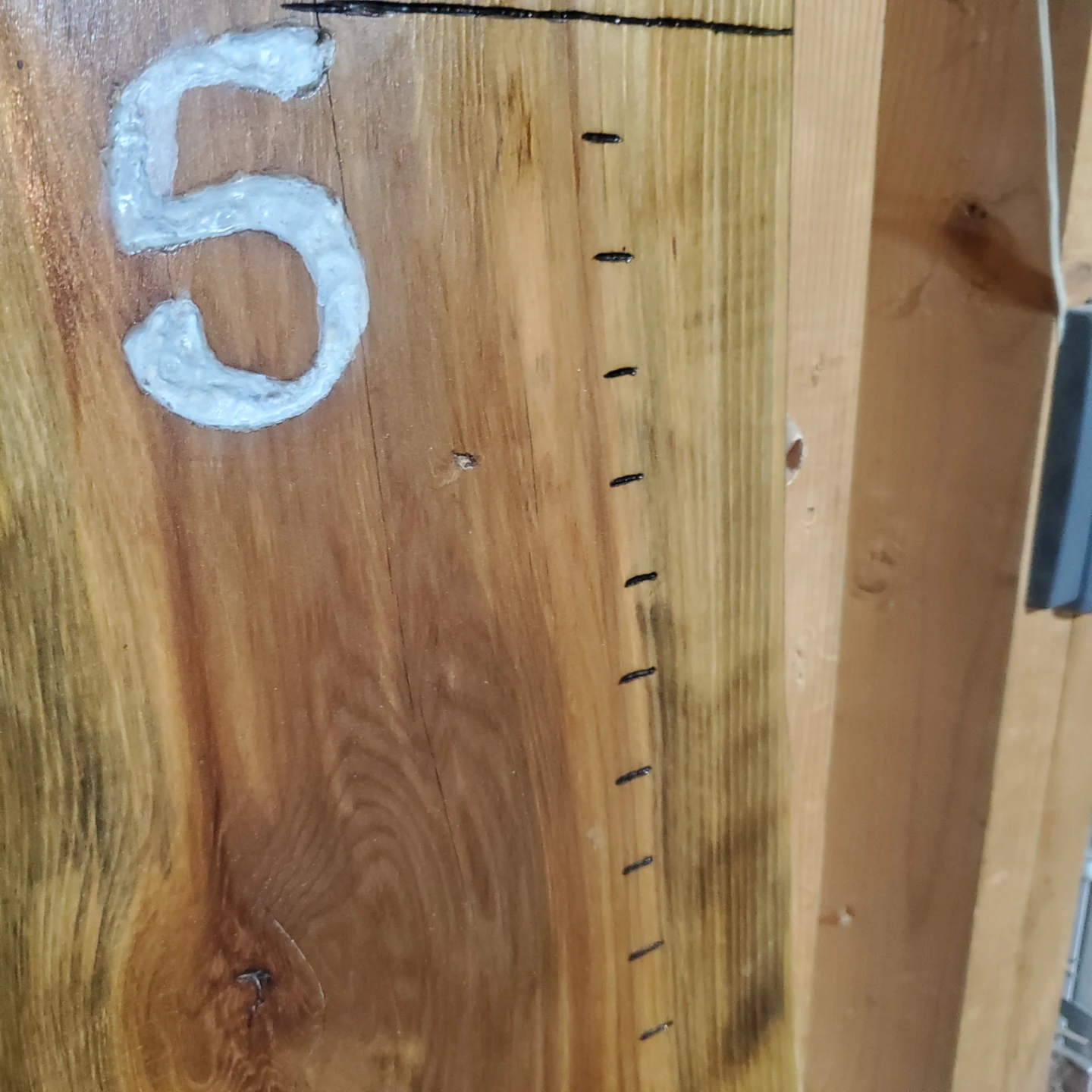 Wooden Growth Chart Ruler - photo 5