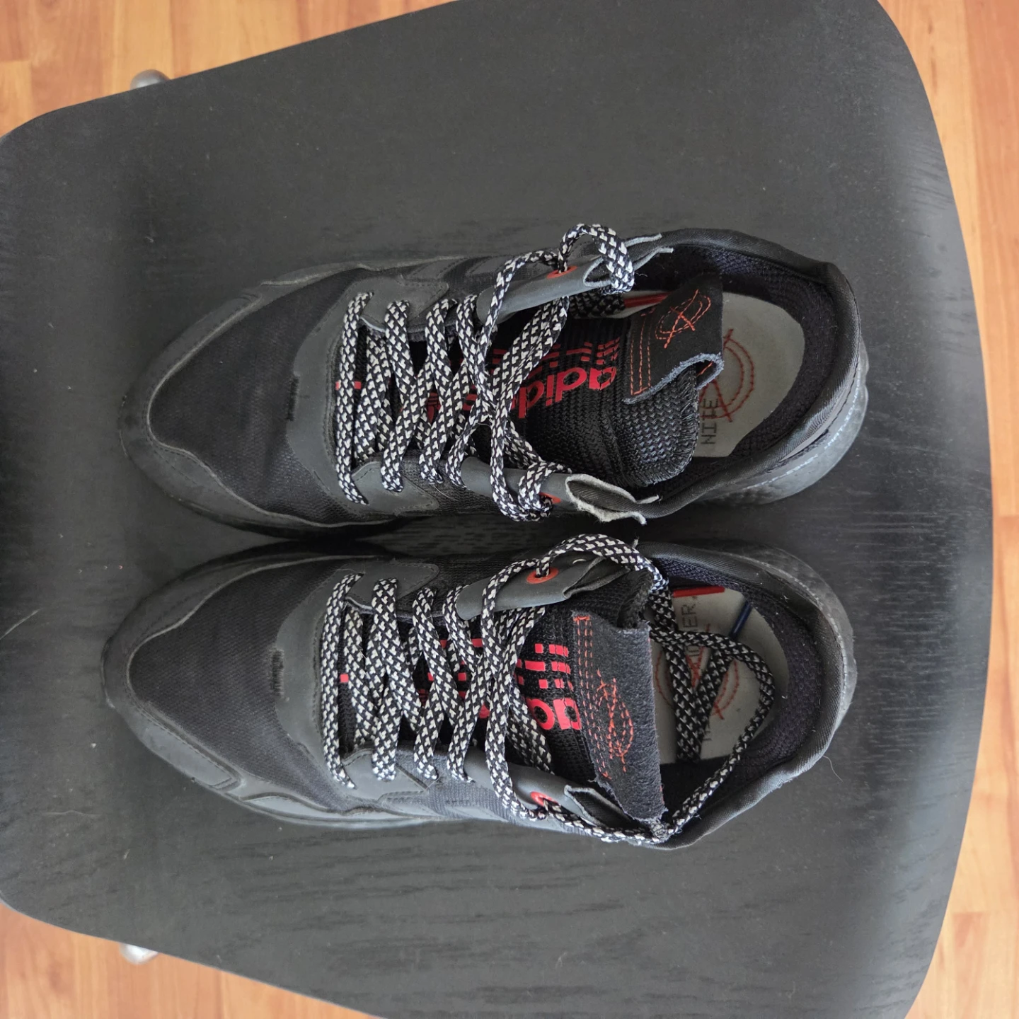 Adidas Nite Jogger Shoes Mens Size 9 - photo 3
