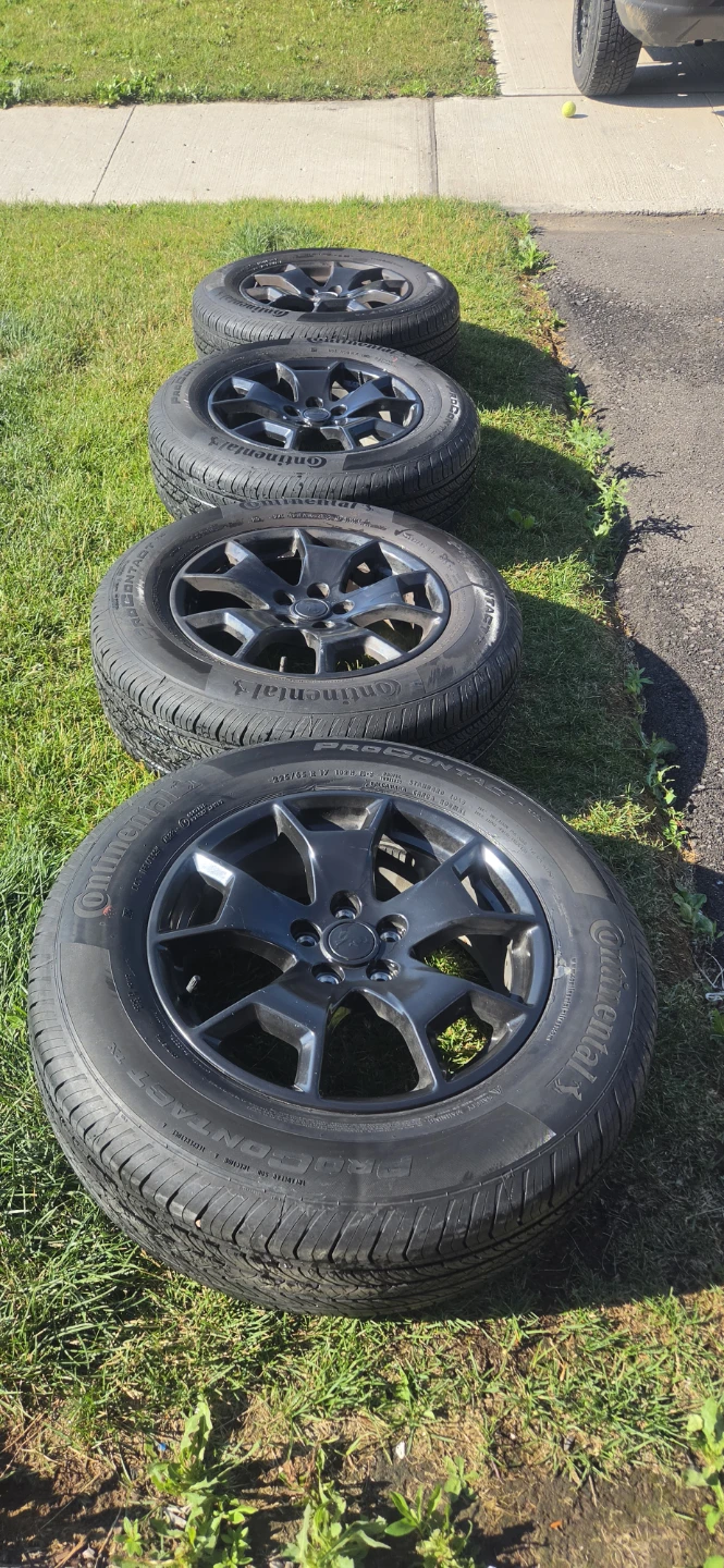 Continental ProContact TX Tires Set of 4