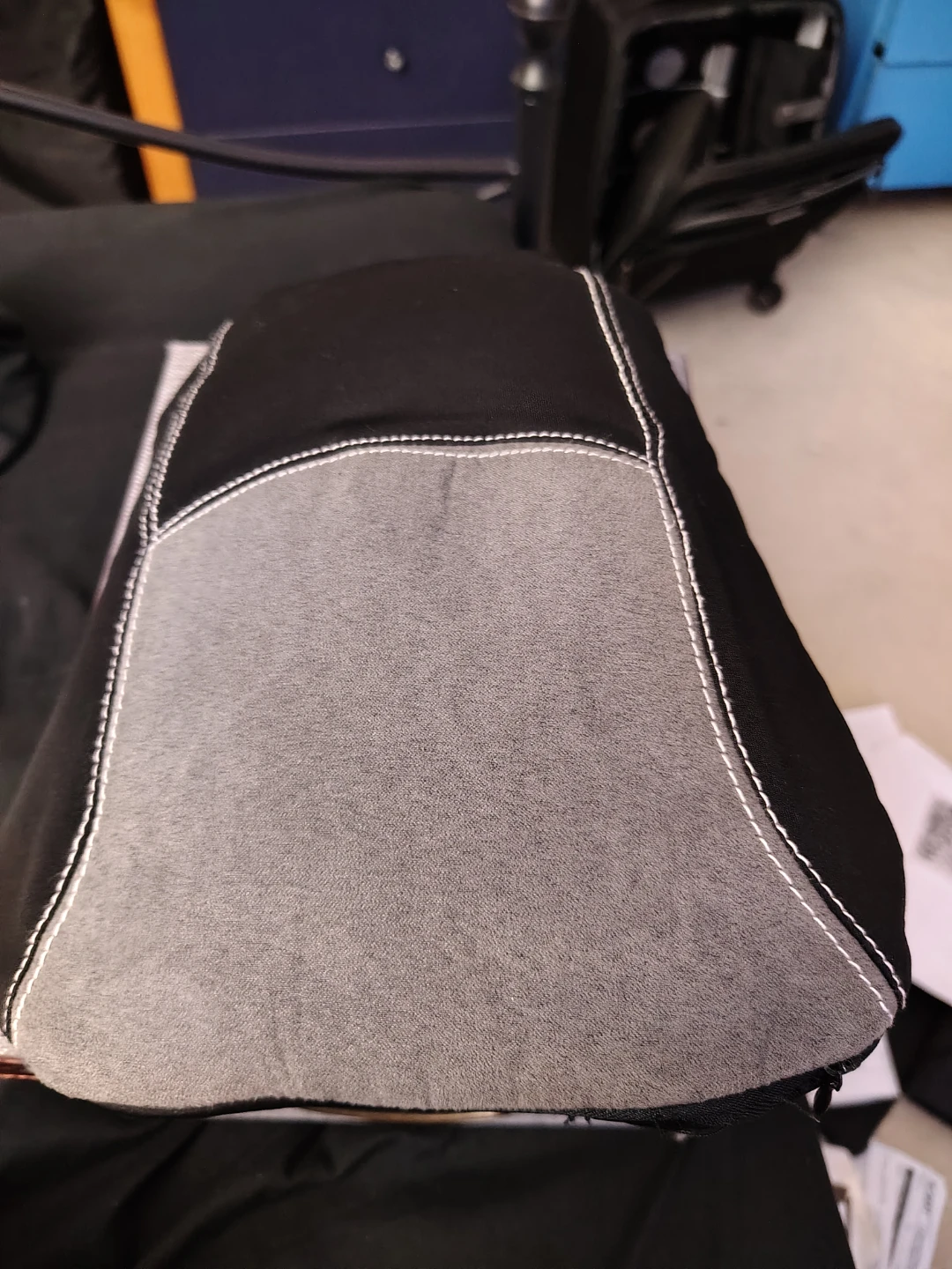 Black and Grey bicycle rest