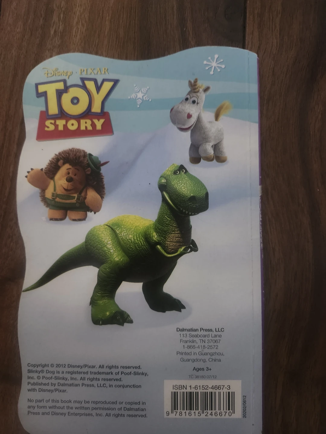 Disney Pixar Toy Story Snow Day! Children's Book - photo 2