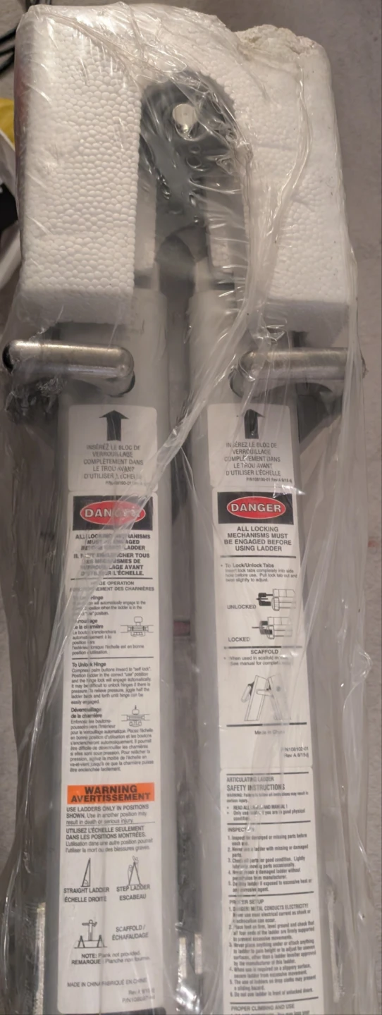 Mastercraft Grade 1A Aluminum Multi-Task Ladder, 21-ft, 300-lb - photo 3