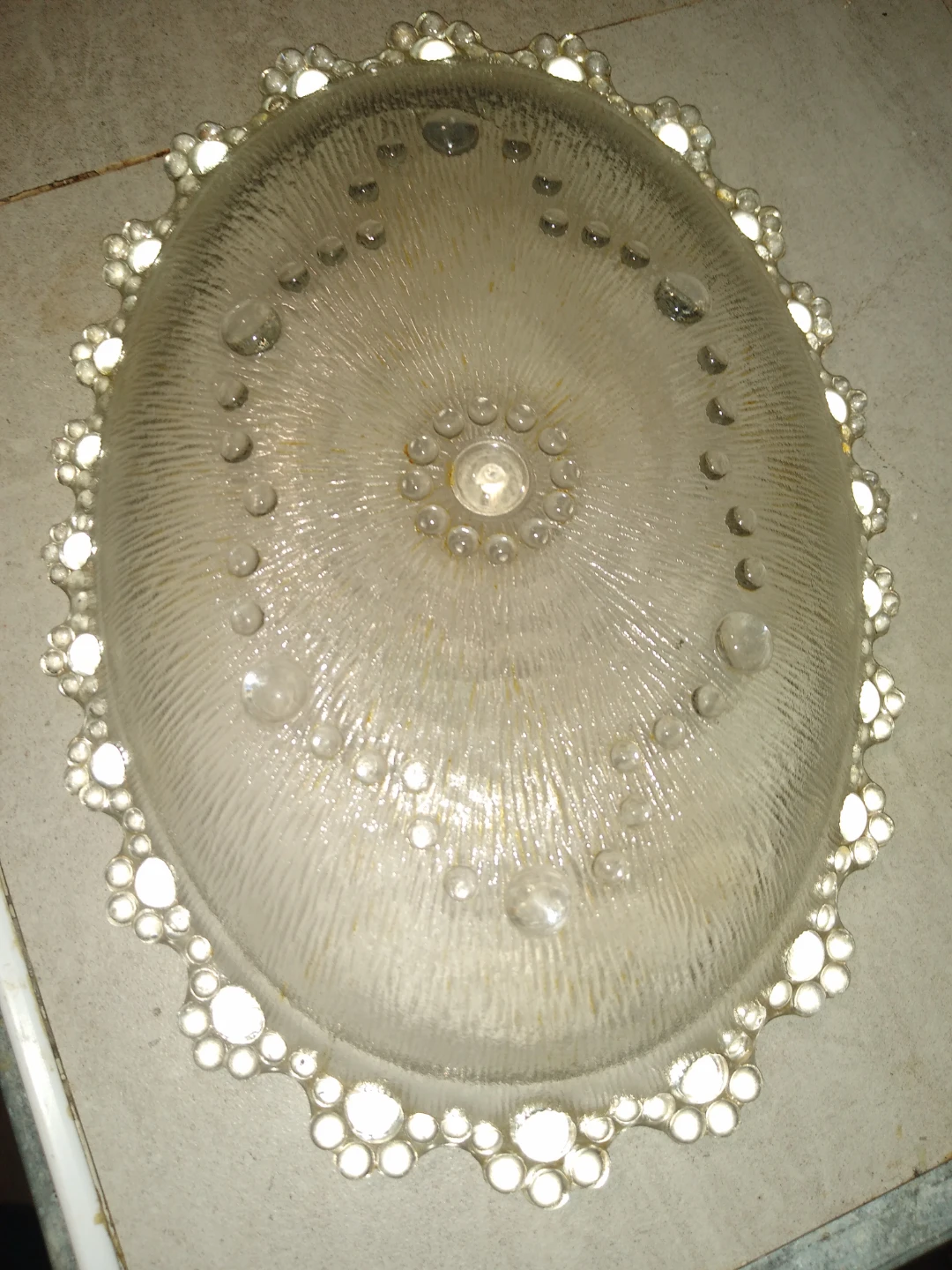 Vintage macerini barocco 10 inch serving plate - photo 3