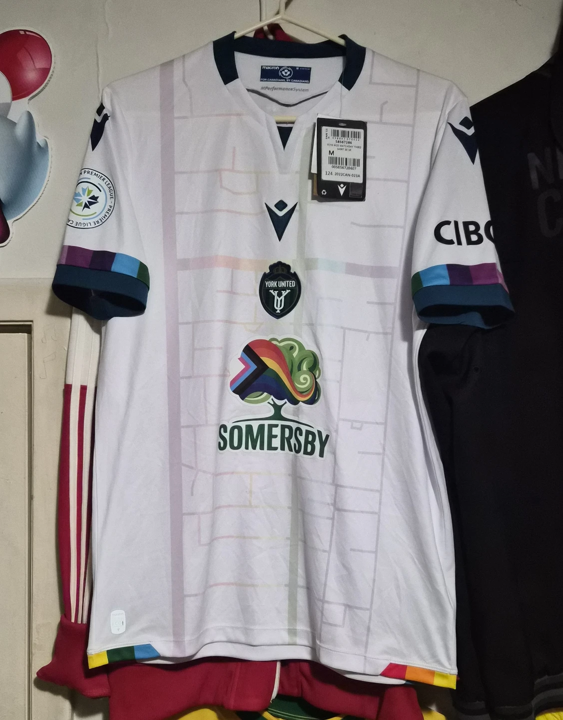 Macron York United FC Third Canada Soccer Jersey