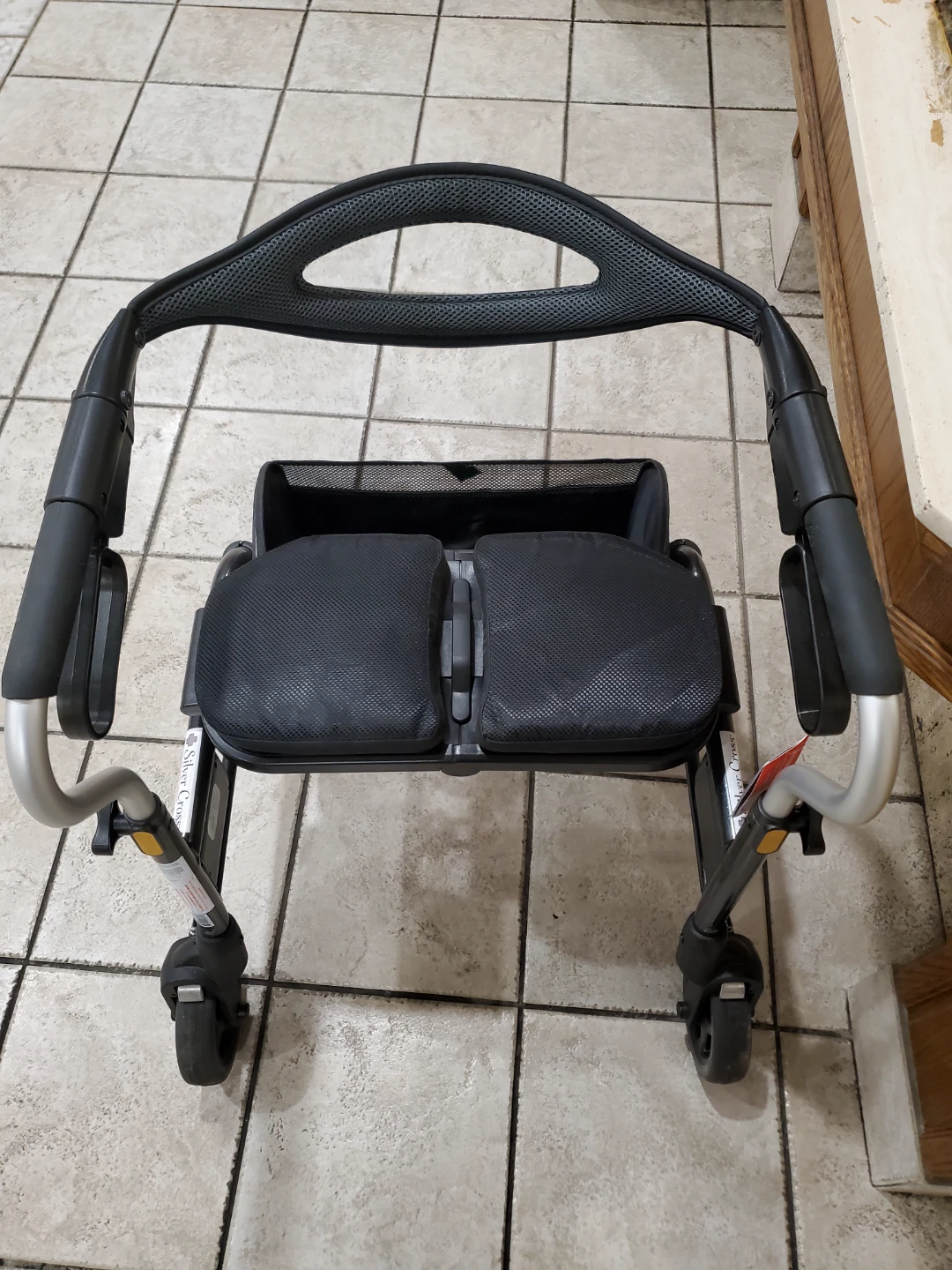 Silver Cross Walker with Seat and Basket - photo 3