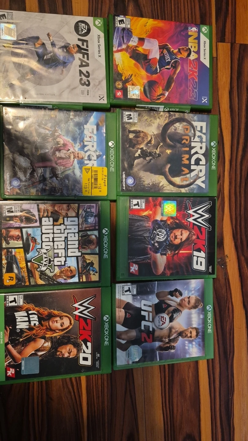 Xbox One and Series X Video Games Bundle