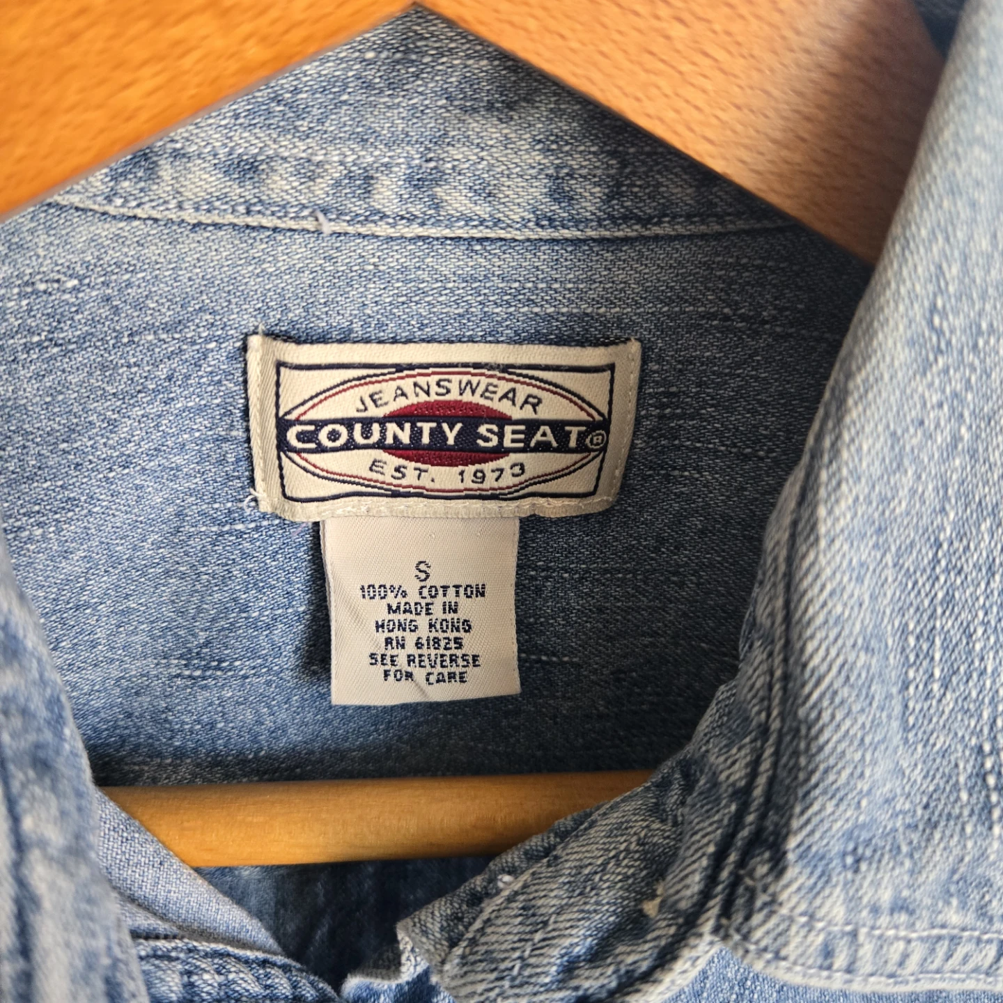 County Seat Denim Button-Up Shirt - photo 3