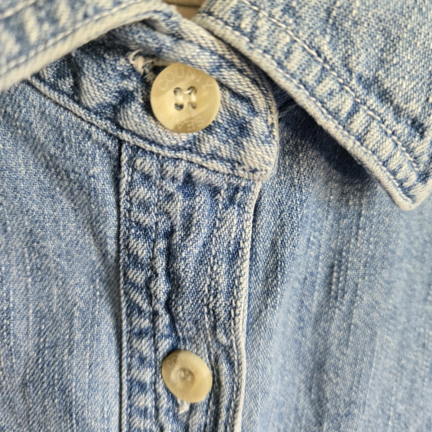 County Seat Denim Button-Up Shirt - photo 4