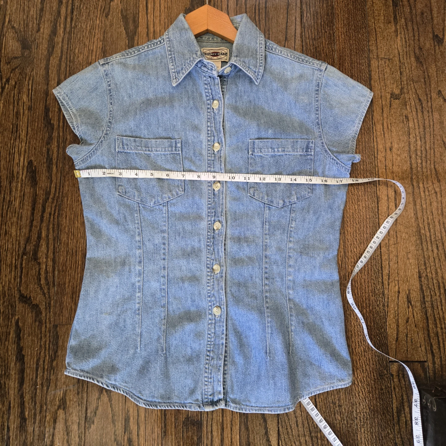 County Seat Denim Button-Up Shirt - photo 5