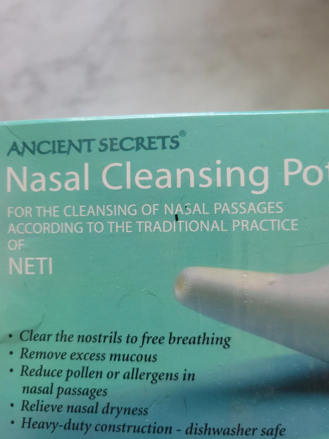 NETI POT Ancient Secrets Nasal Cleansing Pot