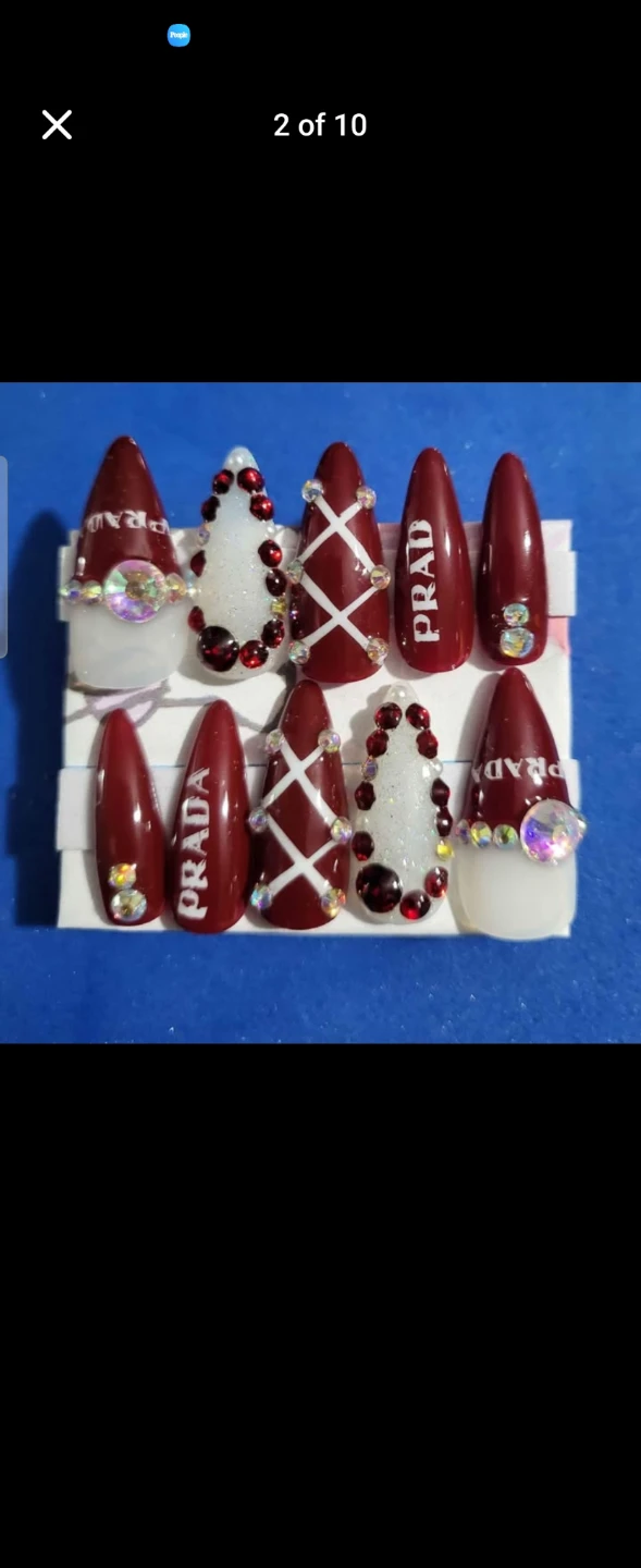 Designer Inspired Press-On Nails - photo 2