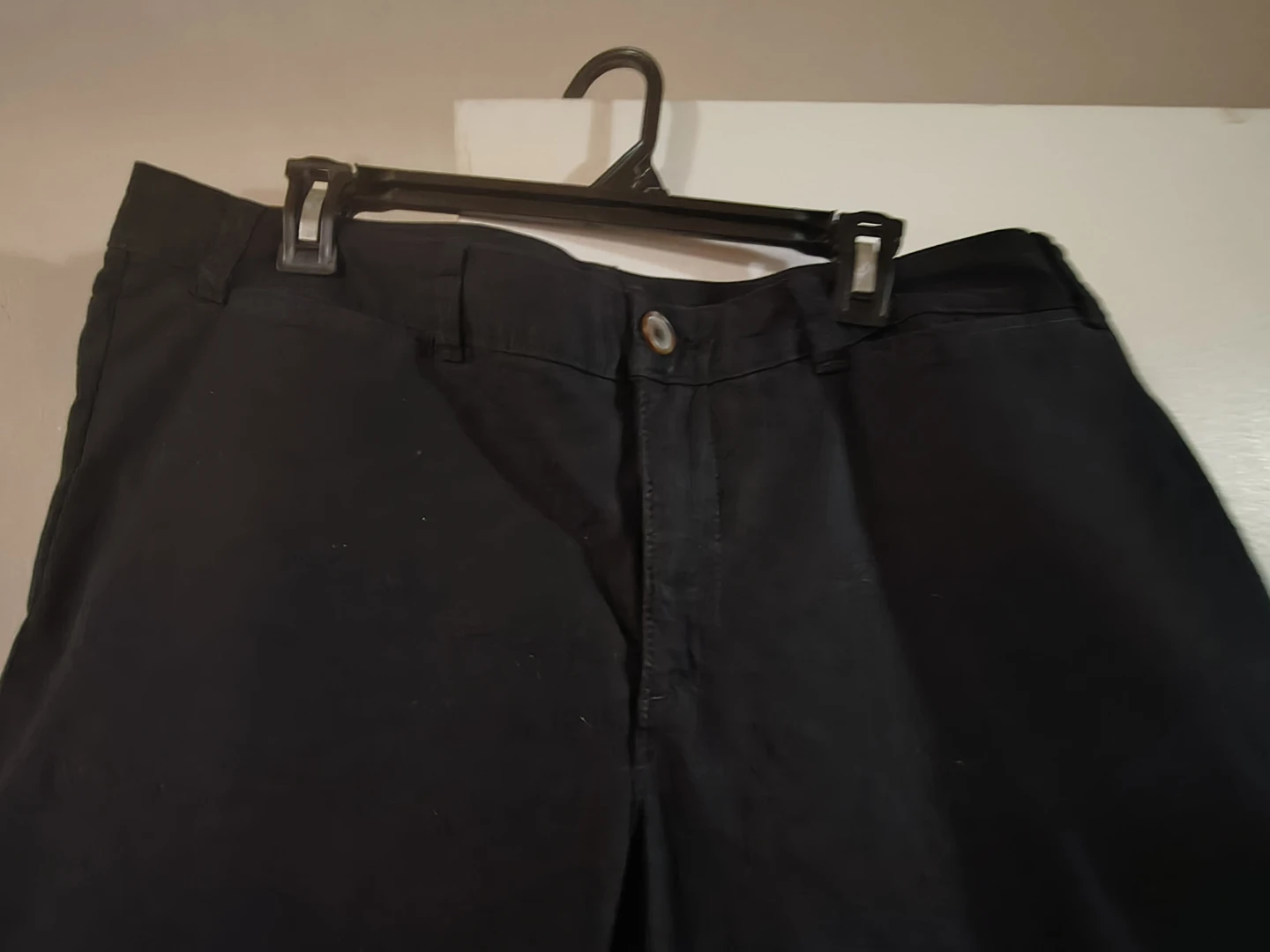 Brand NEw Old Navy Black High Rise Pants cropped - photo 2