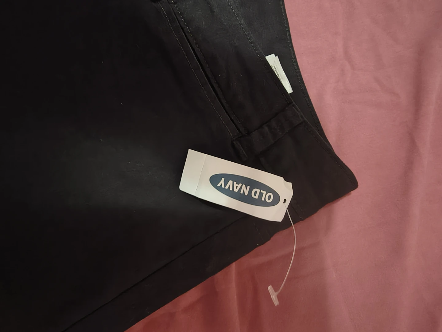 Brand NEw Old Navy Black High Rise Pants cropped - photo 5