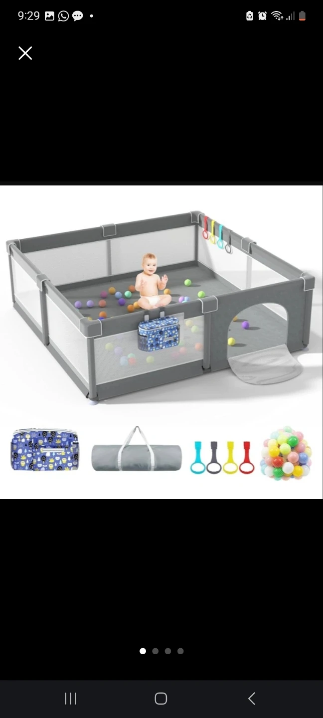 Grey Playpen  71/59