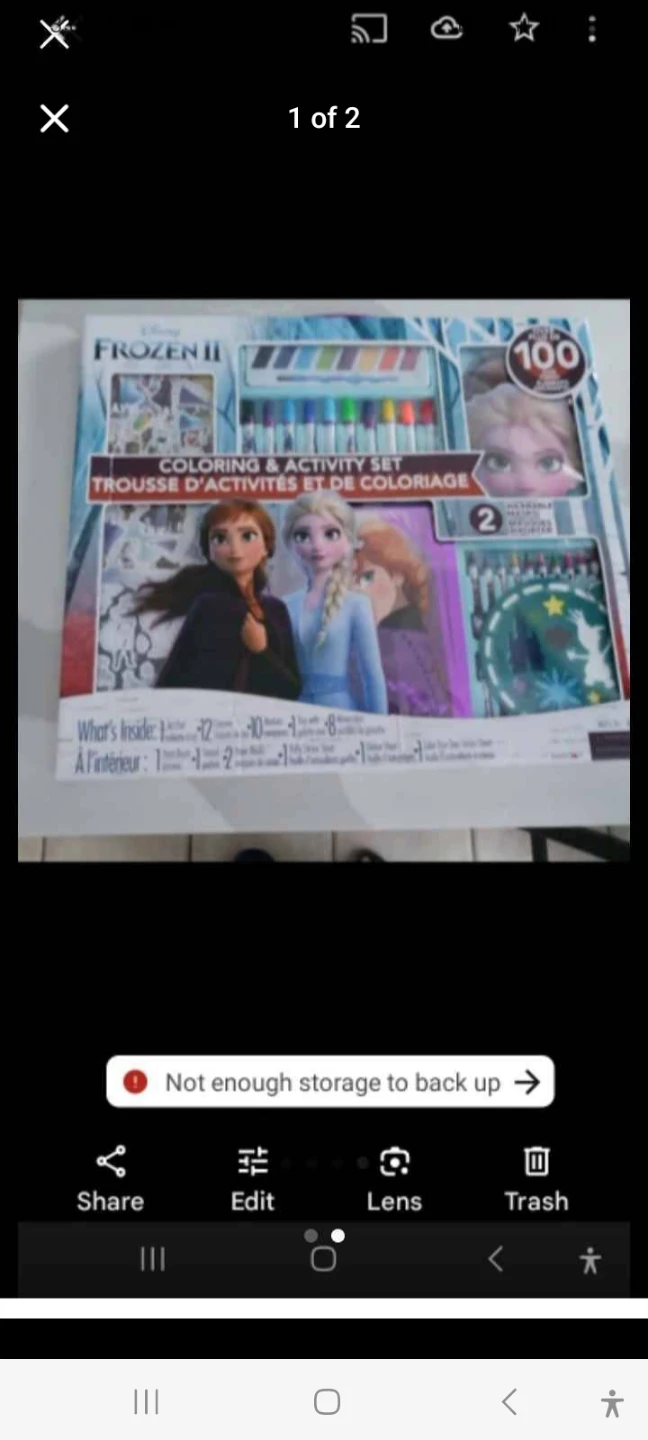 Frozen II Coloring & Activity Set
