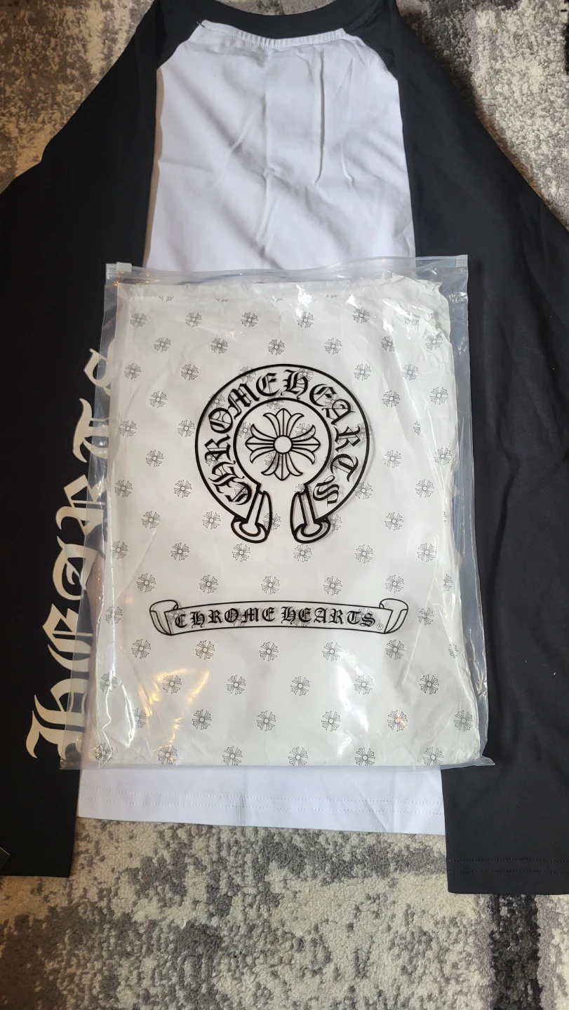 Chrome hearts long sleeve black and white - photo 5