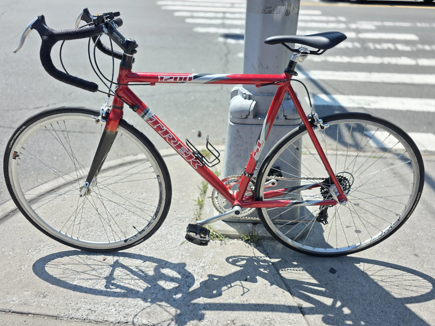 I Assembled THIA BIKE from 0 frame Trek 1200 - photo 2