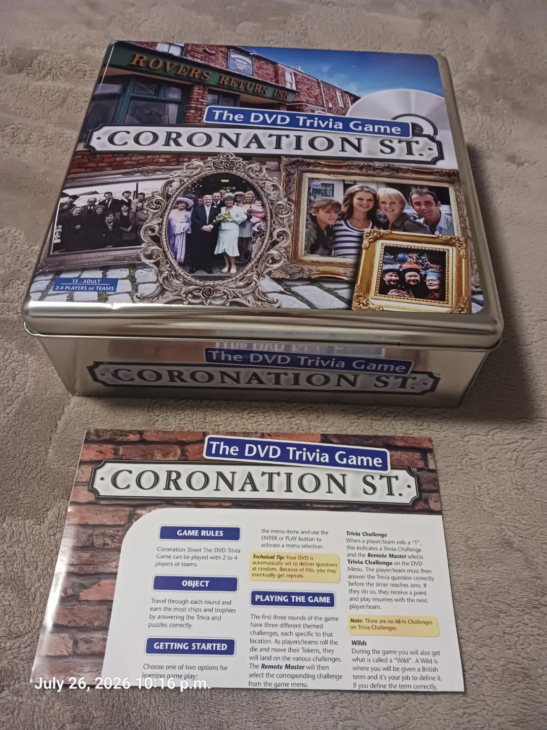 Coronation St. The DVD Trivia Game - photo 2
