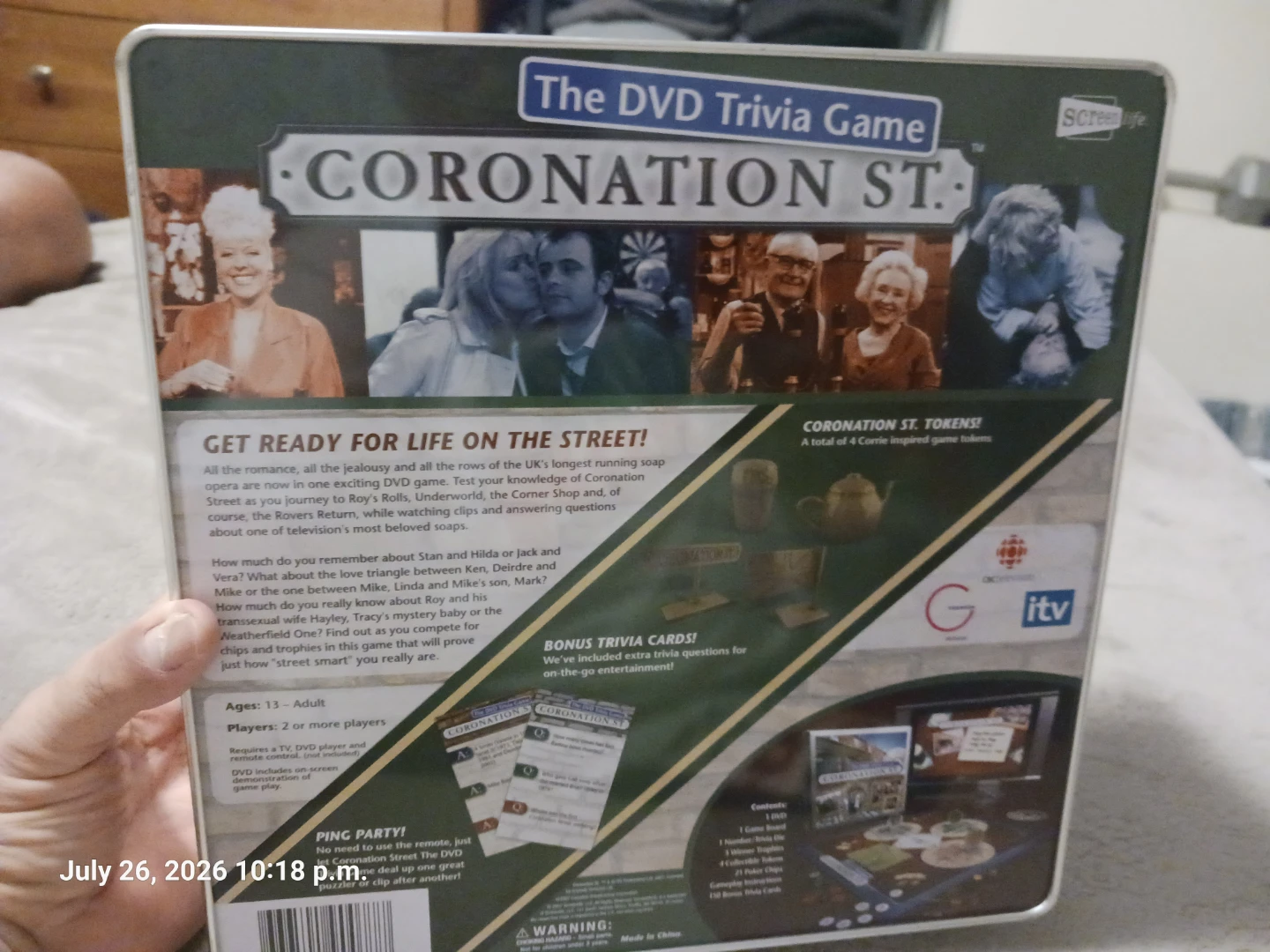 Coronation St. The DVD Trivia Game - photo 5