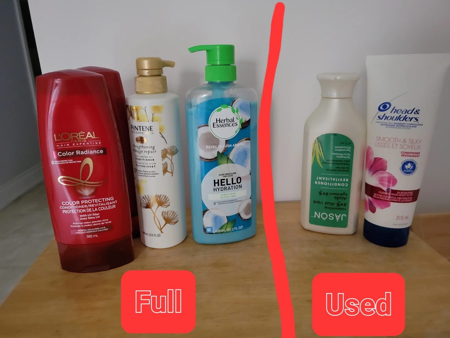 $3 each conditioner