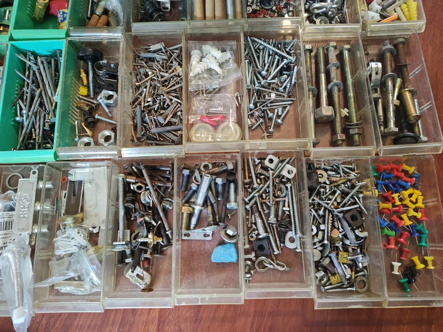 Assorted Hardware and Fasteners with Organizer Box - photo 5