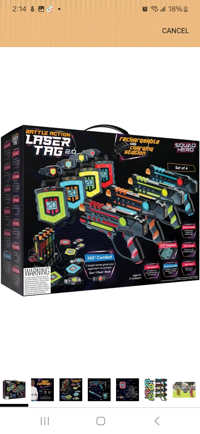 Squad Hero Battle Action Laser Tag 2.0 Set - photo 2