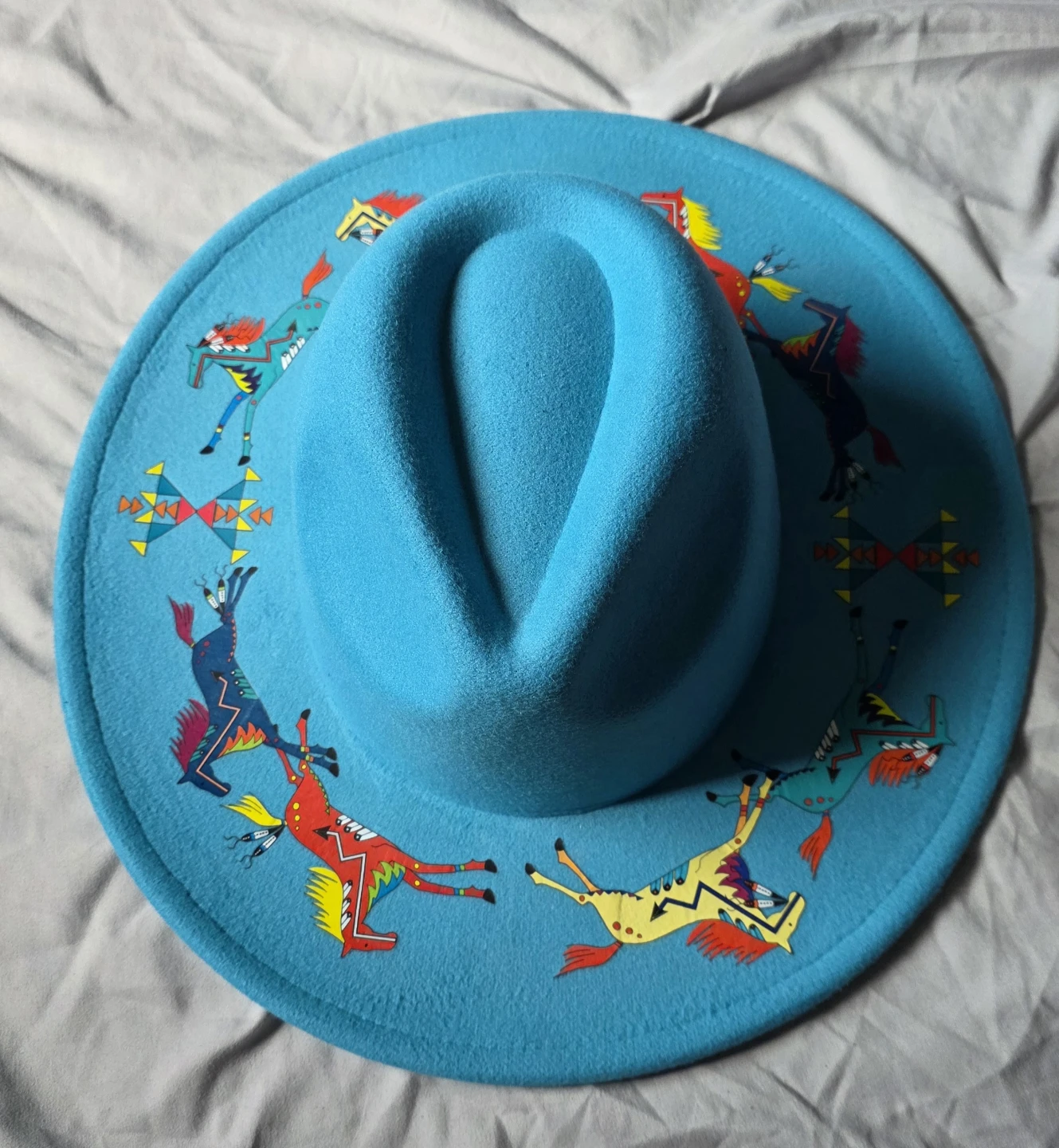 Stampede 49DIZINE Blue Hat with Horse Design - photo 2