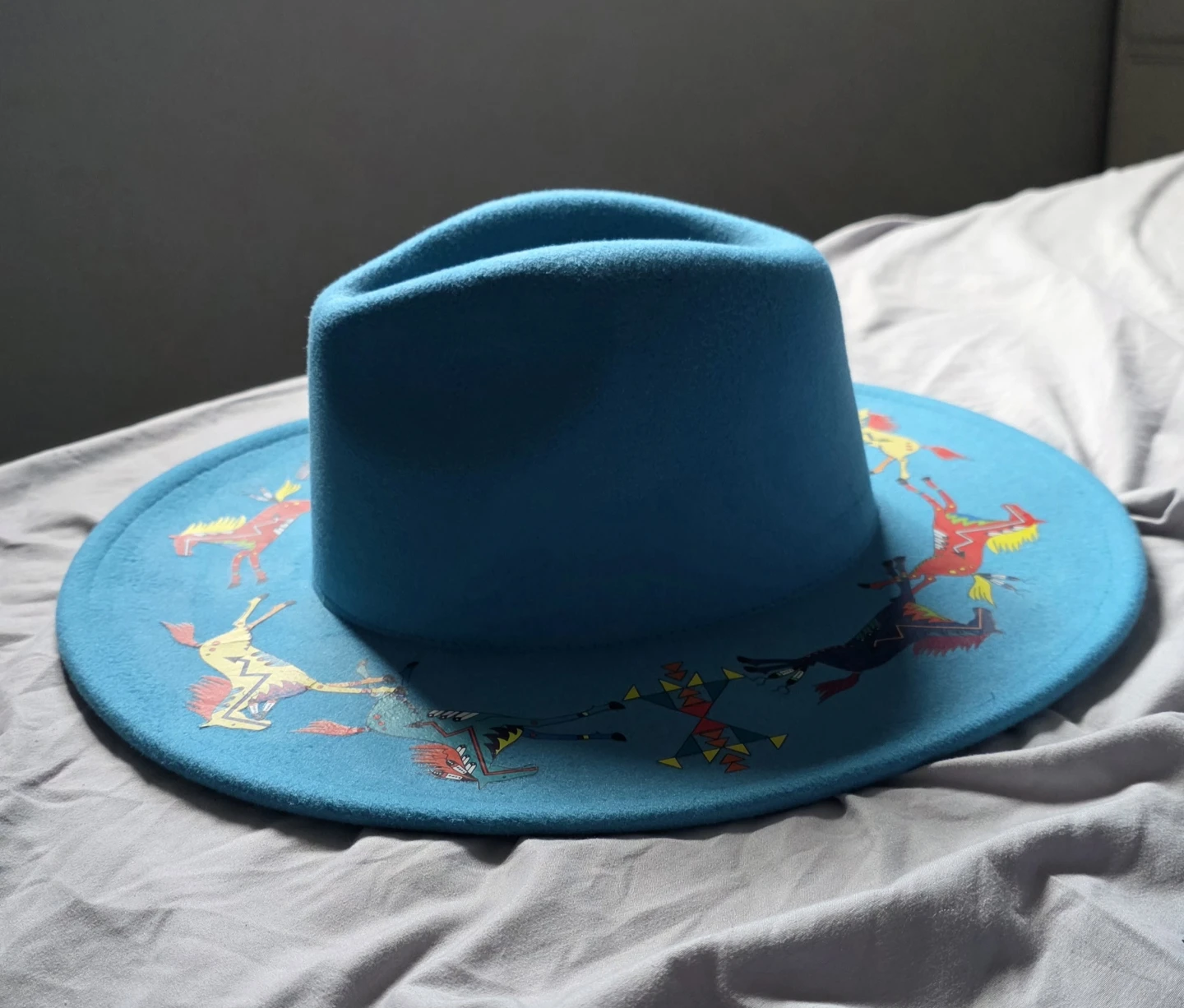 Stampede 49DIZINE Blue Hat with Horse Design - photo 3