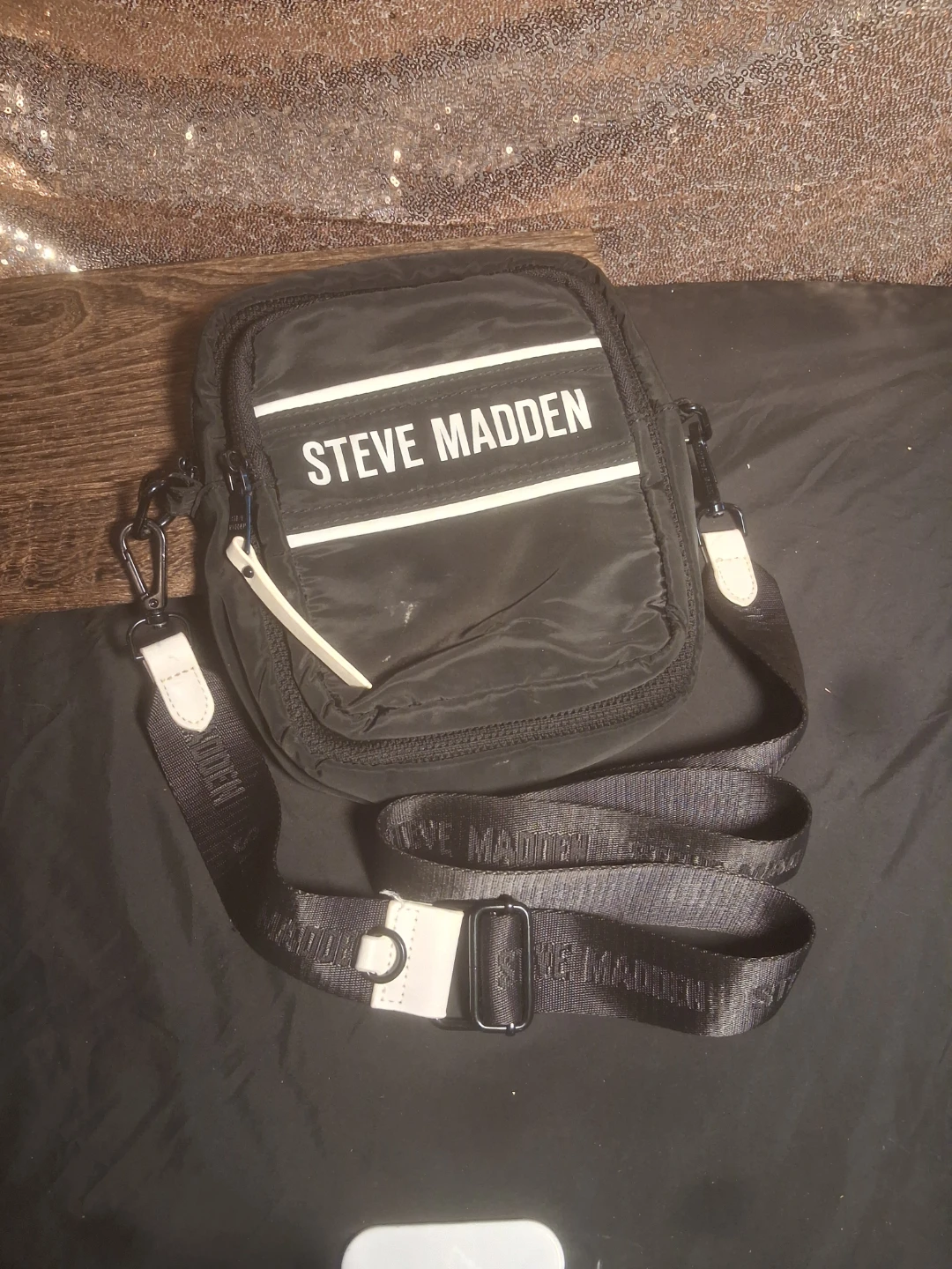 Steve Madden Black Crossbody Bag