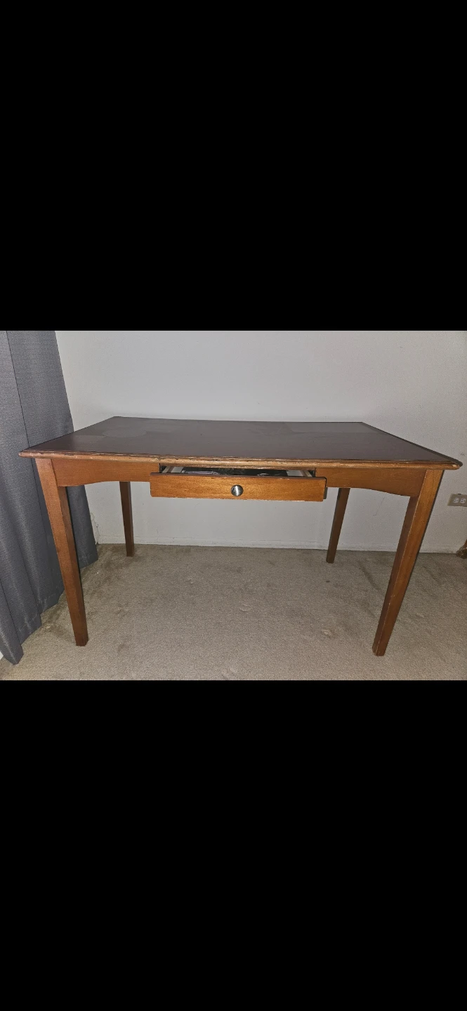 Wooden Desk with Drawer