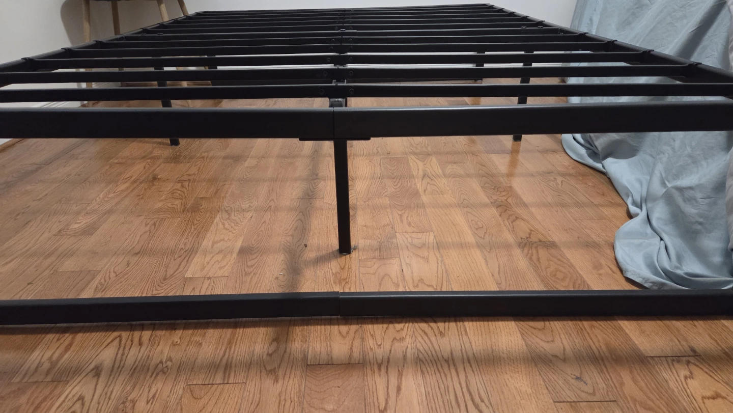 Black Metal Bed Frame - photo 2