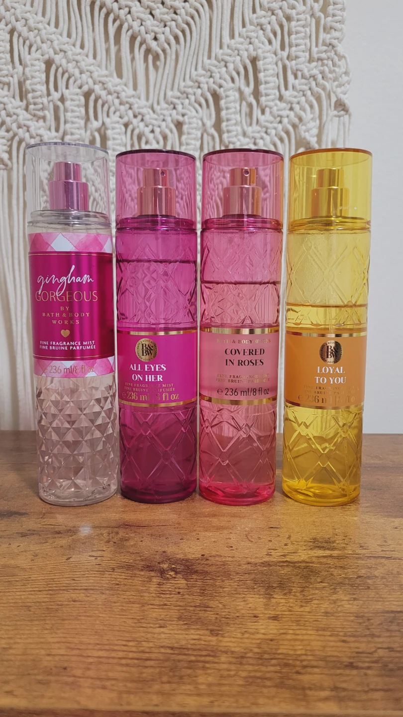 Bath & Body Works Fine Fragrance Mist Bundle – 4 x 236ml