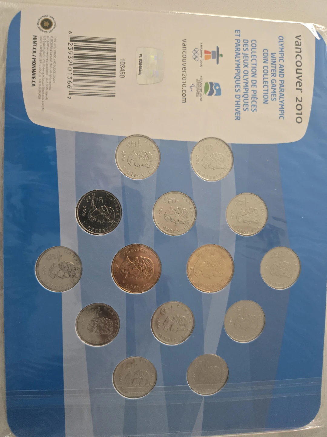 Vancouver 2010 Olympic & Paralympic Winter Games Coin Collection - photo 4