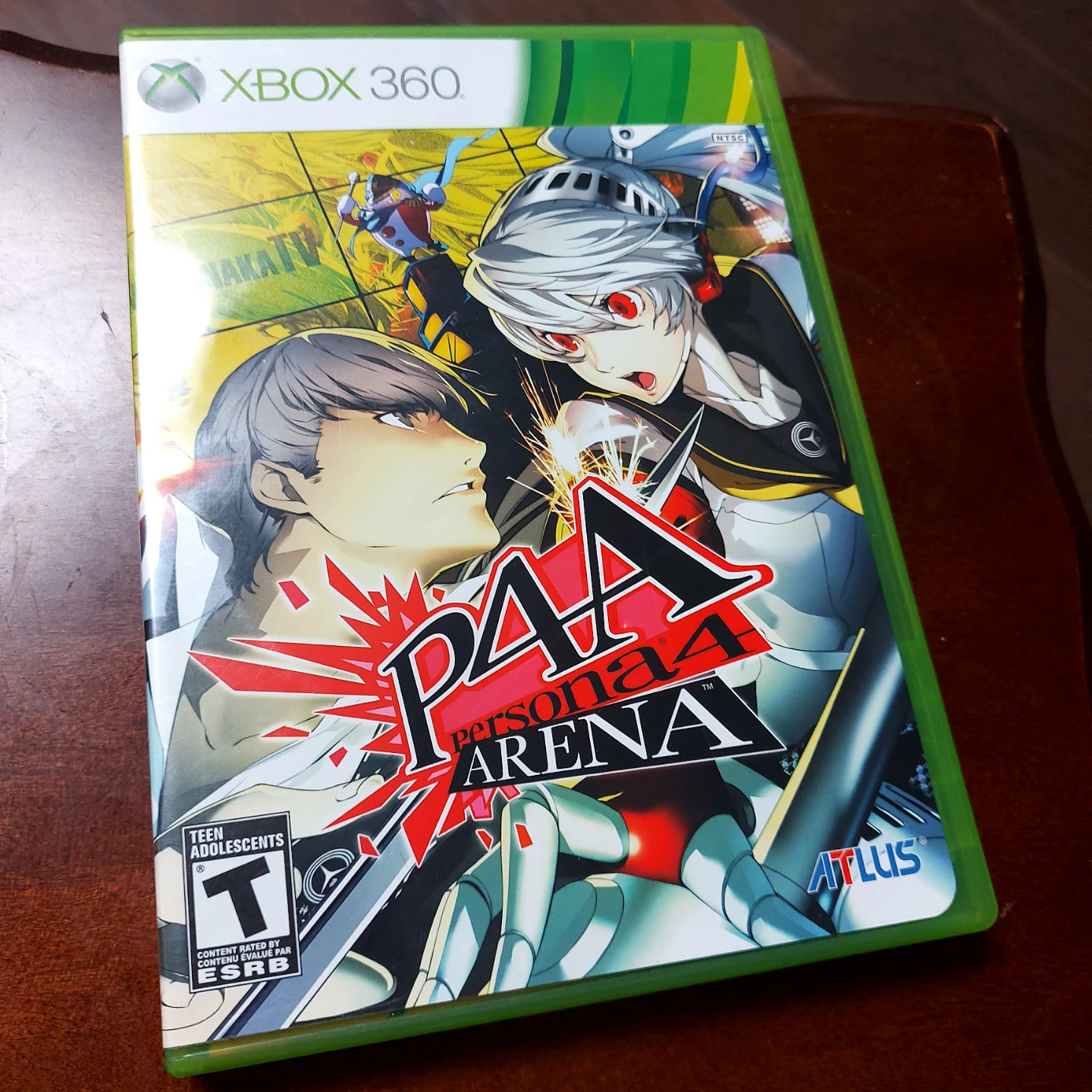 Xbox 360 Persona 4 Arena Video Game