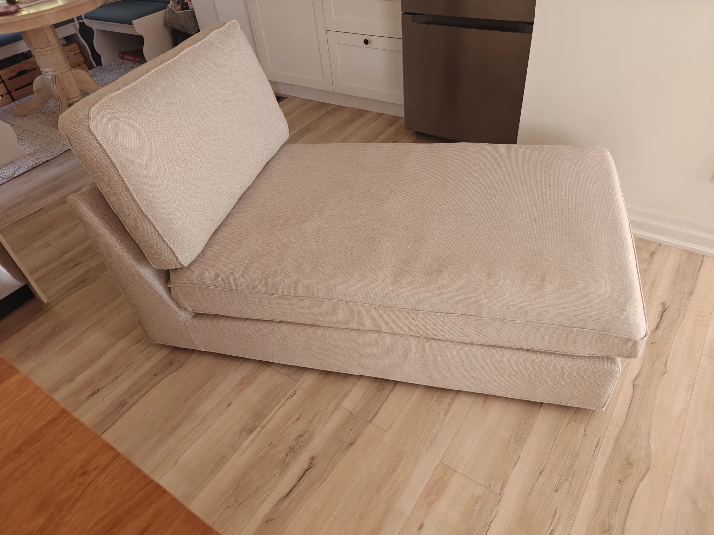 Beige Chaise Lounge - photo 2