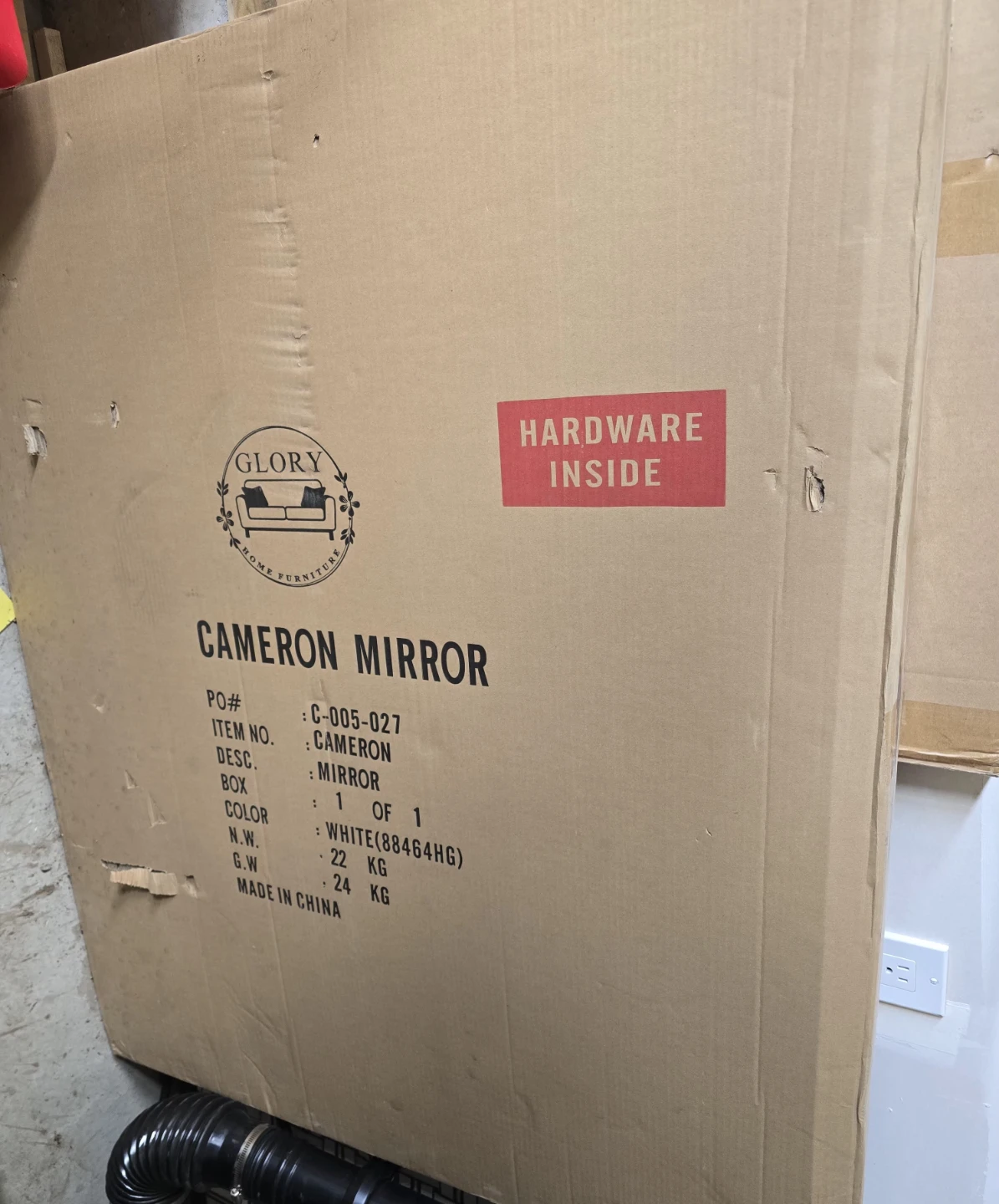 Brand new Glory Home Furniture Cameron dresser Mirror - photo 4