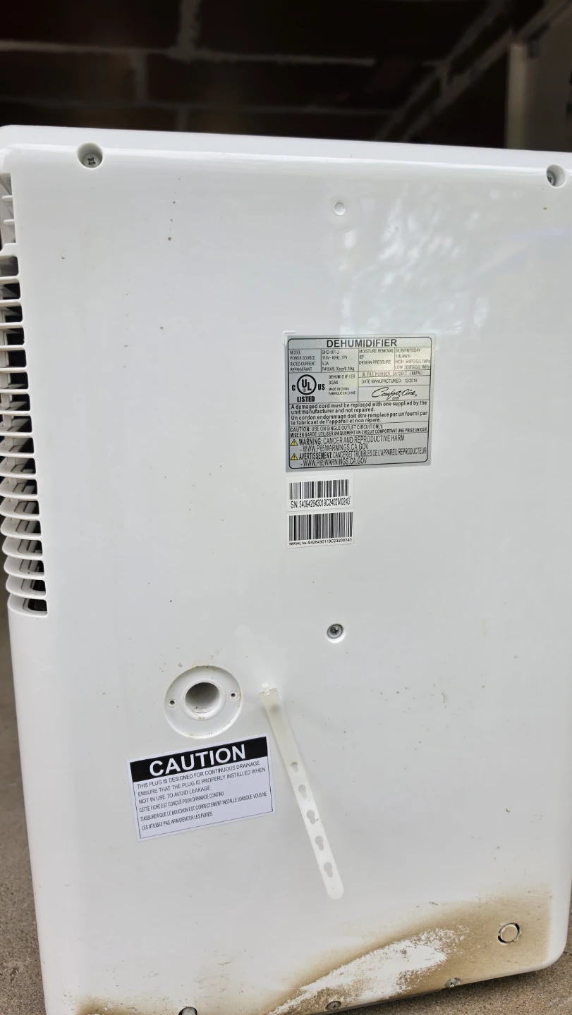 Comfort Zone Dehumidifier - photo 3