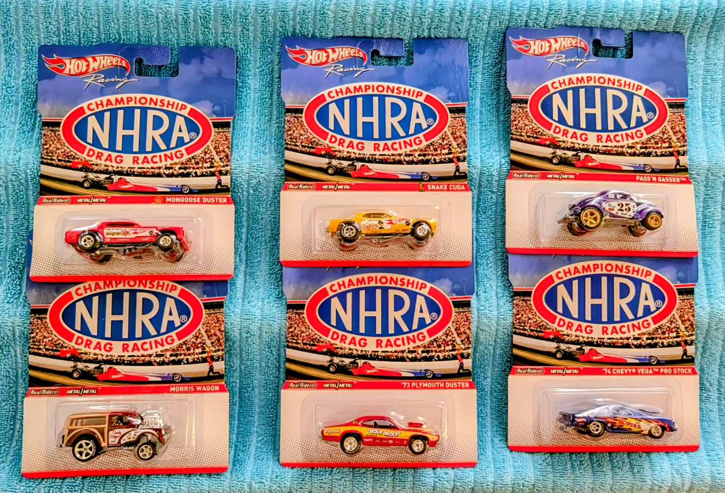Hot Wheels NHRA Drag Racing Collection - Lot of 6Cars
