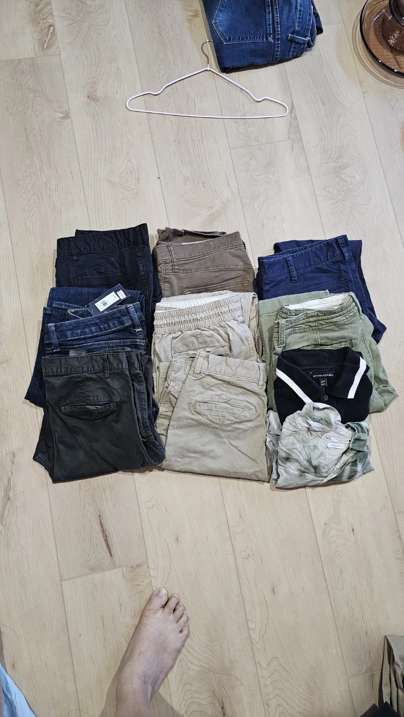 Bundle of 10 Men's Pants and top