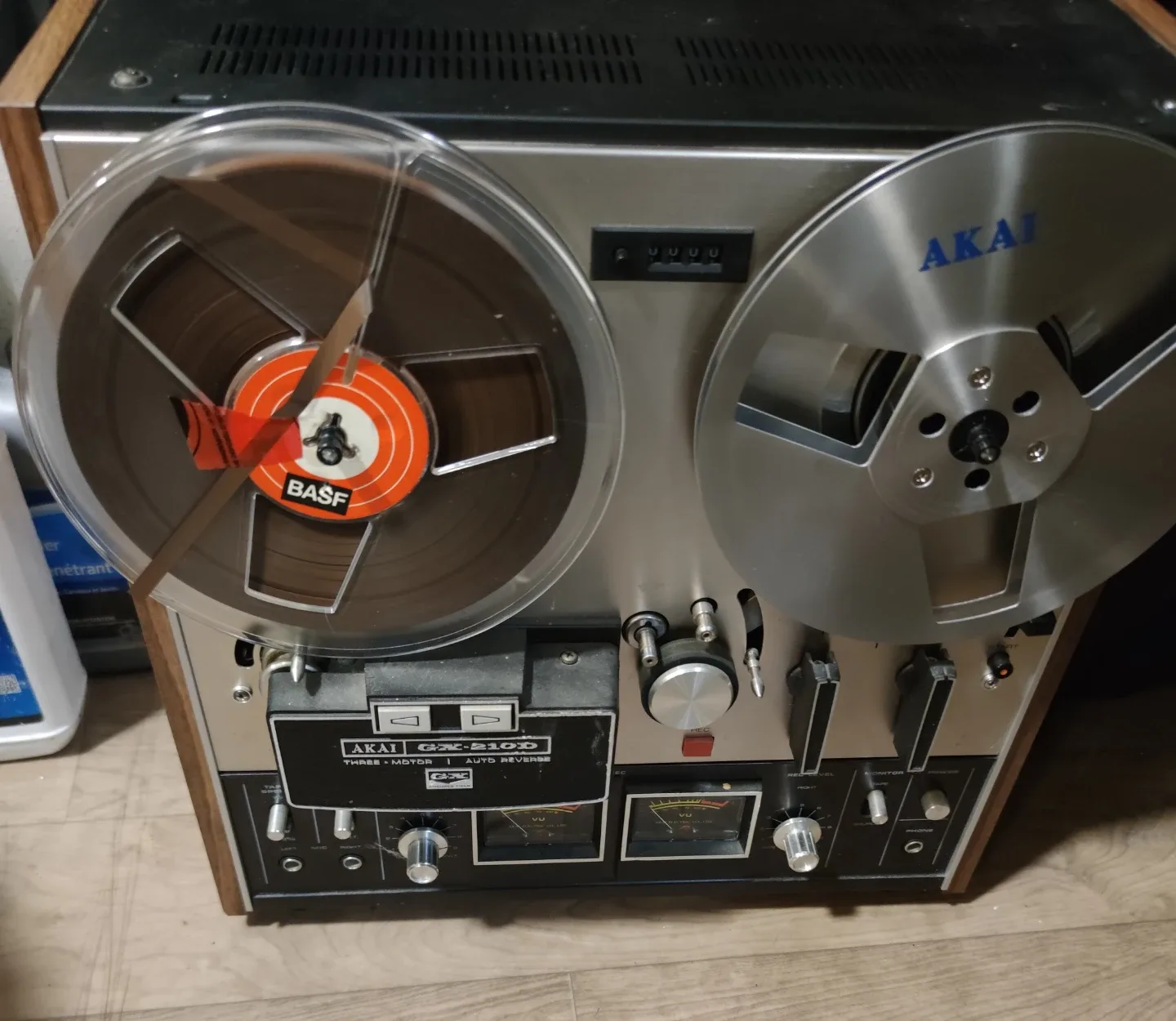 AKAI GX-210D Reel-to-Reel Tape Player/Recorder