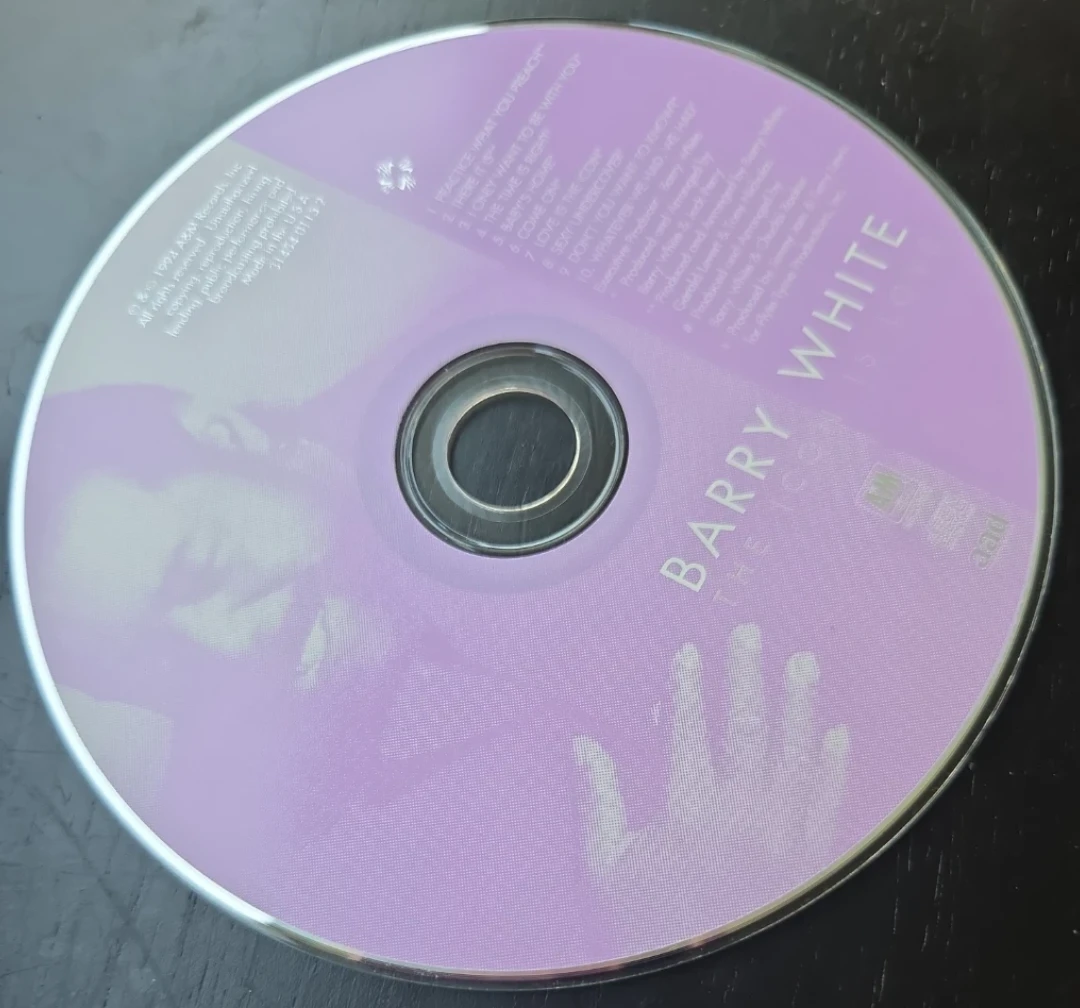 Barry White The Icon CD - photo 4