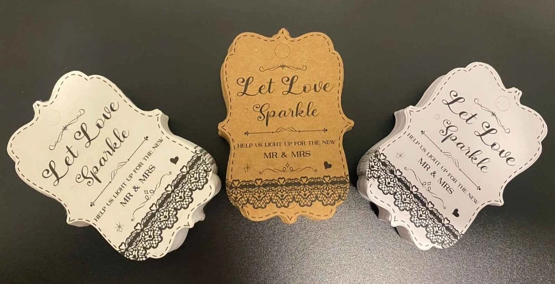 Mr & Mrs Wedding Gift Tags