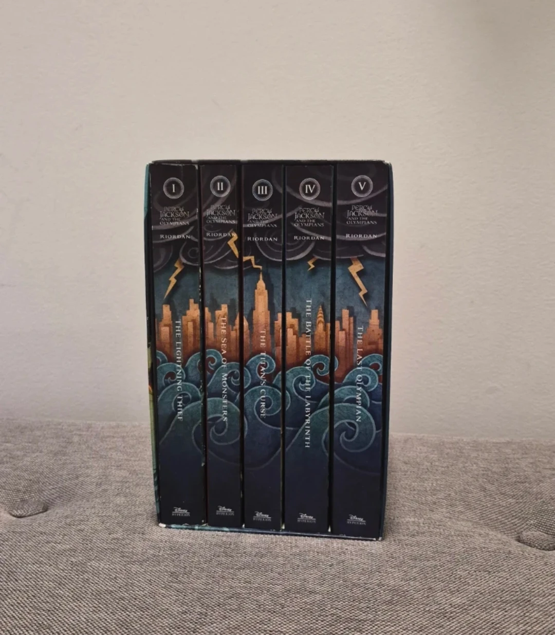 Percy Jackson and the Olympians Book Series Box Set - photo 3