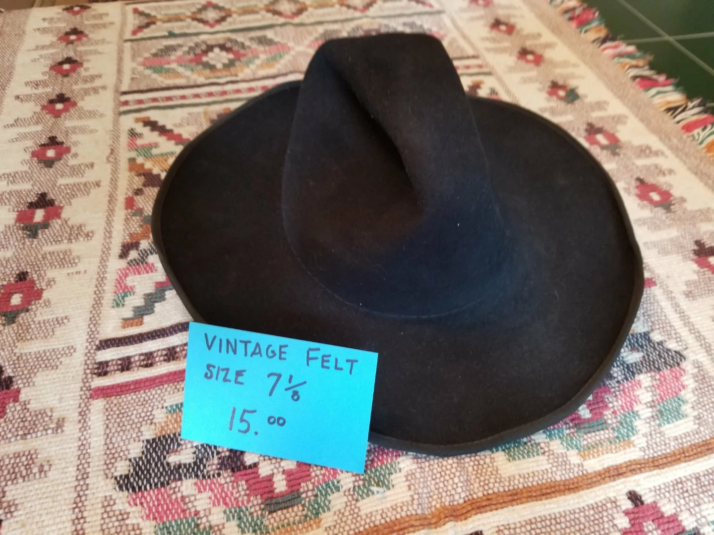 Vintage Hudson Bay Felt hat size 7 1/8