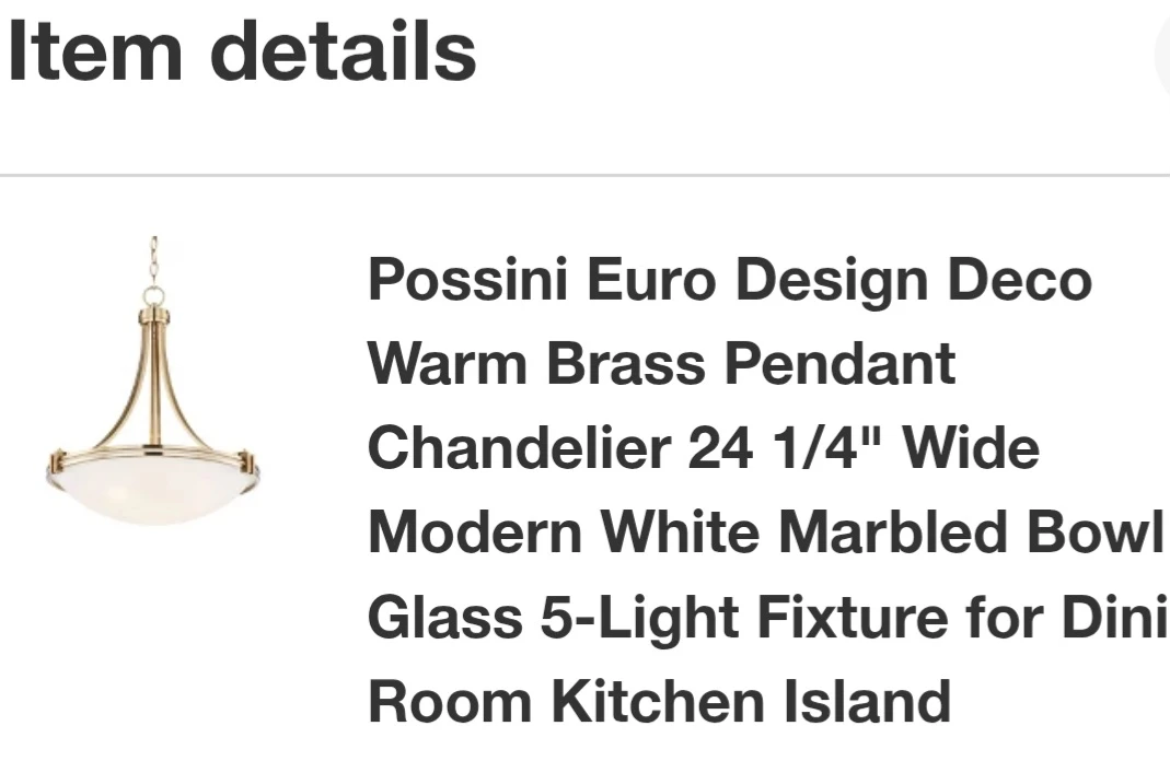 Possini Euro Design Chandelier 24 1/4" wide - photo 4